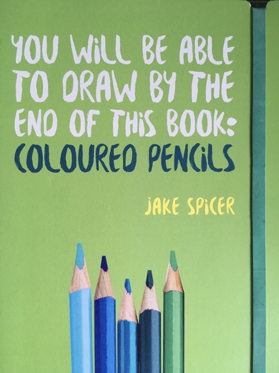 Jake Spicer Coloured pencils drawing book