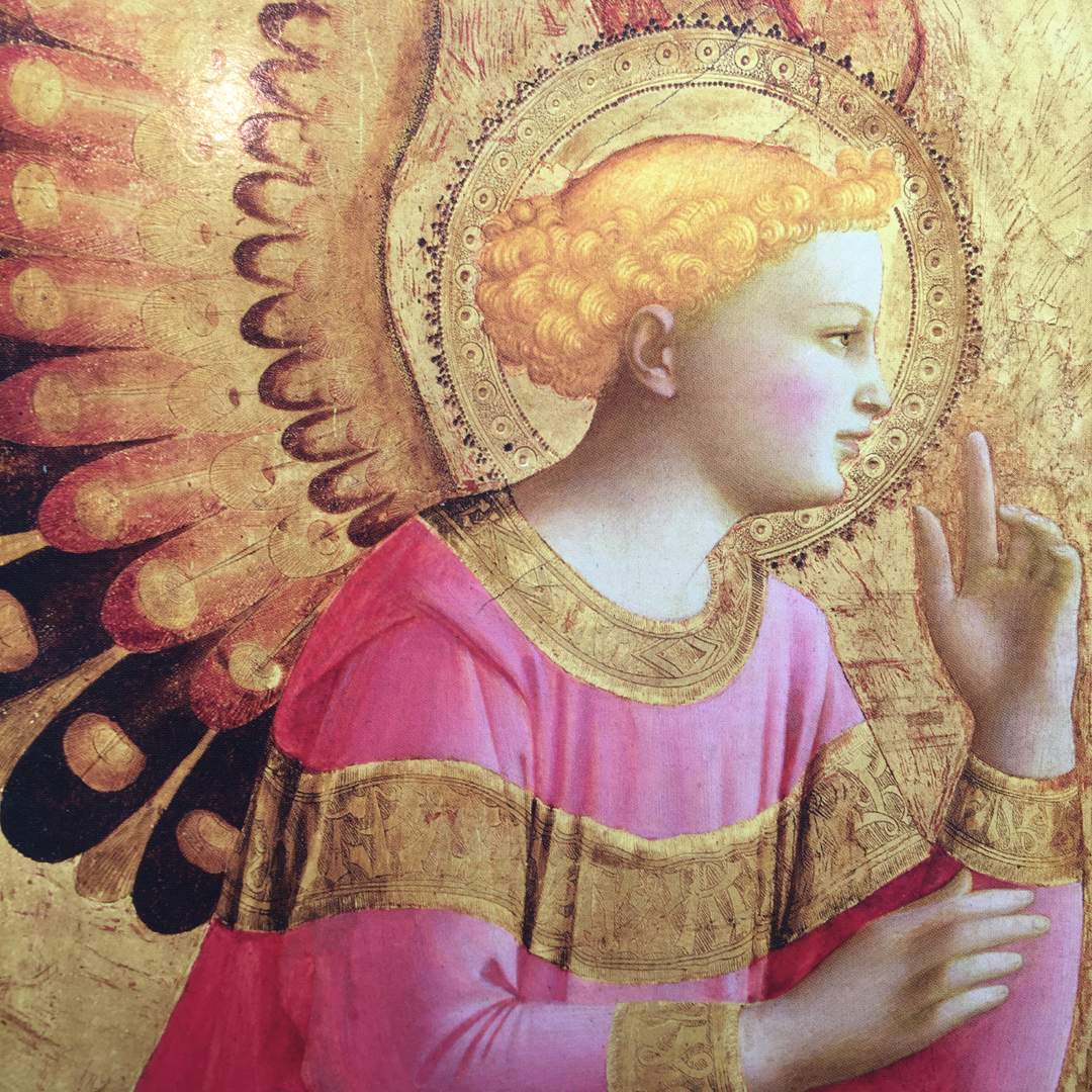 Annunciatory Angel by Fra Angelico